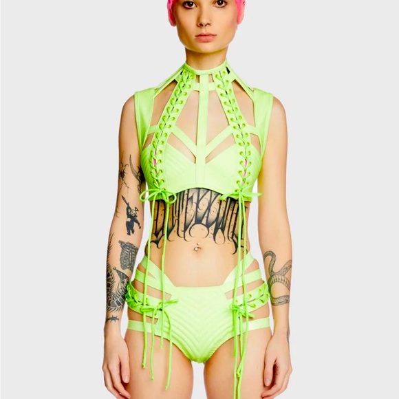 Dolls Kill/ClubExx Rude Awakening Set - Picture 1 of 14